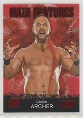 Lance Archer [Red] Wrestling Cards 2021 Upper Deck AEW Main Features Prices