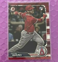 Taylor Ward [Red] #29 Baseball Cards 2019 Bowman Prices