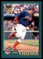 Jim Thome #15 Baseball Cards 2001 Topps Prices