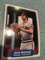 Jerry Dybzinski #366 Baseball Cards 1982 Fleer Prices