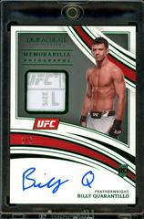 Billy Quarantillo [Memorabilia Autograph Green] #107 Ufc Cards 2022 Panini Immaculate UFC Prices
