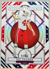 Pat Tillman [Stars & Stripes] #4 Football Cards 2020 Panini National Treasures Prices