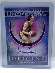 Jerry West #UA-JWS Basketball Cards 2022 Panini Origins Universal Autographs Prices