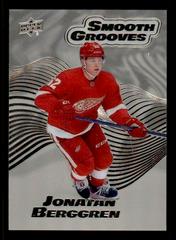 Jonatan Berggren Hockey Cards 2022 Upper Deck Smooth Grooves Prices