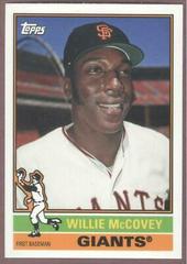Willie McCovey #107 Baseball Cards 2015 Topps Archives Prices