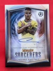 Lautaro Martinez Soccer Cards 2022 Topps Merlin Chrome UEFA Club Competitions Sorcerers Autographs Prices