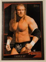 Triple H [Black] Wrestling Cards 2009 Topps WWE Prices