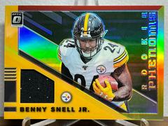Benny Snell Jr. [Red and Yellow] #RP35 Football Cards 2019 Donruss Optic Rookie Phenoms Prices
