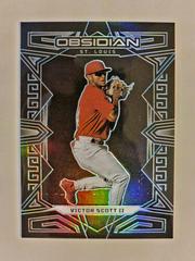 Victor Scott II [Green] #49 Baseball Cards 2023 Panini Chronicles Obsidian Prices