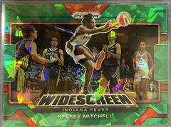 Kelsey Mitchell [Green Ice] Basketball Cards 2022 Panini Prizm WNBA Widescreen Prices