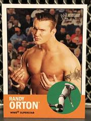 Randy Orton Wrestling Cards 2006 Topps Heritage II WWE Prices