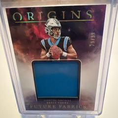 Bryce Young #FF-BY Football Cards 2023 Panini Origins Future Fabrics Prices
