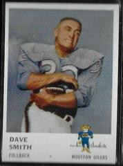 Dave Smith #170 Football Cards 1961 Fleer Prices