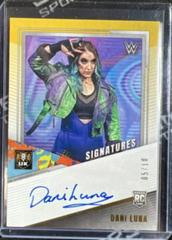 Dani Luna [Gold] #NS-DLN Wrestling Cards 2022 Panini NXT WWE Signatures Prices