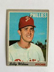 Billy Wilson #28 Baseball Cards 1970 O Pee Chee Prices