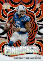 Anthony Richardson [Orange] #11 Football Cards 2023 Panini Illusions Funkadelic Prices