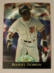 Barry Bonds [Dufex] Baseball Cards 1993 Pinnacle Cooperstown Prices