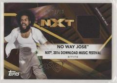 No Way Jose Wrestling Cards 2017 Topps WWE NXT Mat Relics Prices
