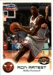 Ron Artest [Masterpiece Mania] #101 Basketball Cards 1999 Fleer Focus Prices