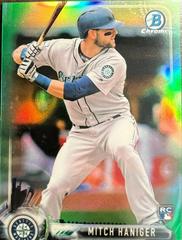 Mitch Haniger [Chrome Rookies Green Refractor] Baseball Cards 2017 Bowman Chrome Mini Prices