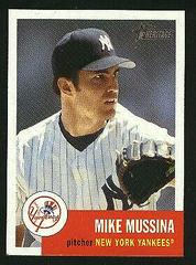 Mike Mussina #26 Baseball Cards 2002 Topps Heritage Prices