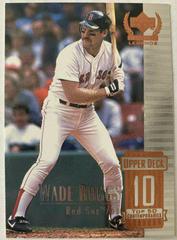 Wade Boggs #60 Baseball Cards 1999 Upper Deck Century Legends Prices