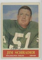 Jim Schrader #137 Football Cards 1964 Philadelphia Prices