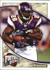Adrian Peterson #51 Football Cards 2009 Upper Deck Heroes Prices