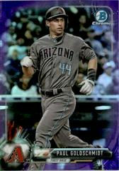 Paul Goldschmidt [Purple Refractor] #3 Baseball Cards 2017 Bowman Chrome Prices