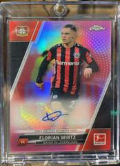 Florian Wirtz [Pink Wave] Soccer Cards 2021 Topps Chrome Bundesliga Autographs Prices