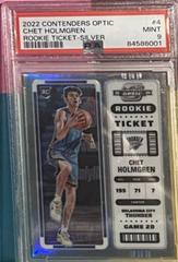 Chet Holmgren #4 Basketball Cards 2022 Panini Contenders Optic Rookie Silver Prices