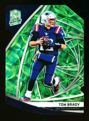 Tom Brady [Neon Green Die-Cut] #46 Football Cards 2019 Panini Spectra Prices