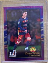 Lionel Messi [Purple] Soccer Cards 2016 Panini Donruss Prices