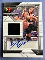 Bron Breakker Wrestling Cards 2022 Panini NXT WWE Memorabilia Signatures Prices