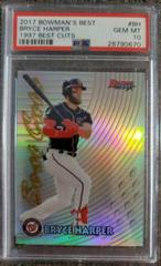 Bryce Harper Baseball Cards 2017 Bowman's Best 1997 Cuts Prices