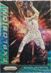 Russell Westbrook [Teal Wave Prizm] #15 Basketball Cards 2016 Panini Prizm Explosion Prices