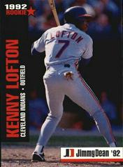 Kenny Lofton Baseball Cards 1992 Jimmy Dean Prices