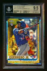 Vladimir Guerrero Jr. [Gold Refractor] #201 Baseball Cards 2019 Topps Chrome Prices