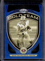 George Kittle [Blue] Football Cards 2021 Panini Certified Gold Team Prices