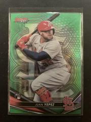 Juan Yepez [Green] Baseball Cards 2022 Bowman's Best Prices