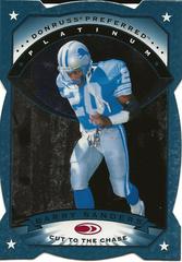 Barry Sanders [Cut to the Chase] #13 Football Cards 1997 Panini Donruss Preferred Prices
