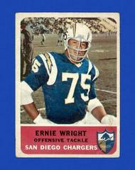 Ernie Wright #83 Football Cards 1962 Fleer Prices