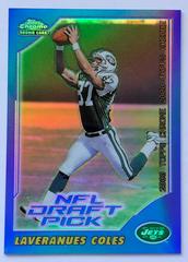 Laveranues Coles [Refractor] #267 Football Cards 2000 Topps Chrome Prices