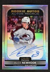 Alex Newhook [Rainbow] Hockey Cards 2021 O-Pee-Chee Rookie Autographs Prices