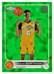 Jazian Gortman [Sapphire Green] #46 Basketball Cards 2022 Topps Chrome OTE Overtime Elite Prices