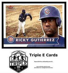 Ricky Gutierrez Baseball Cards 2001 Fleer Tradition Prices