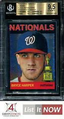 Bryce Harper [Black Refractor] #HC50 Baseball Cards 2013 Topps Heritage Chrome Prices