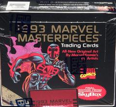 Sealed Box Marvel 1993 Masterpieces Prices