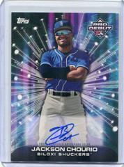 Jackson Chourio Baseball Cards 2023 Topps Pro Debut Future Cornerstones Autographs Prices