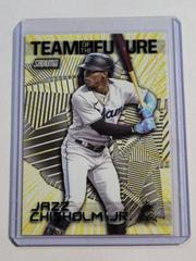 Jazz Chisholm Jr. [Black] Baseball Cards 2022 Stadium Club Team of the Future Prices